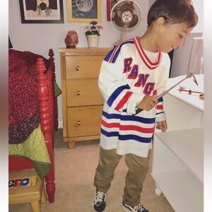 Kids NY Rangers hockey jersey